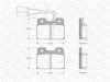 MAGNETI MARELLI 363702160155 Brake Pad Set, disc brake